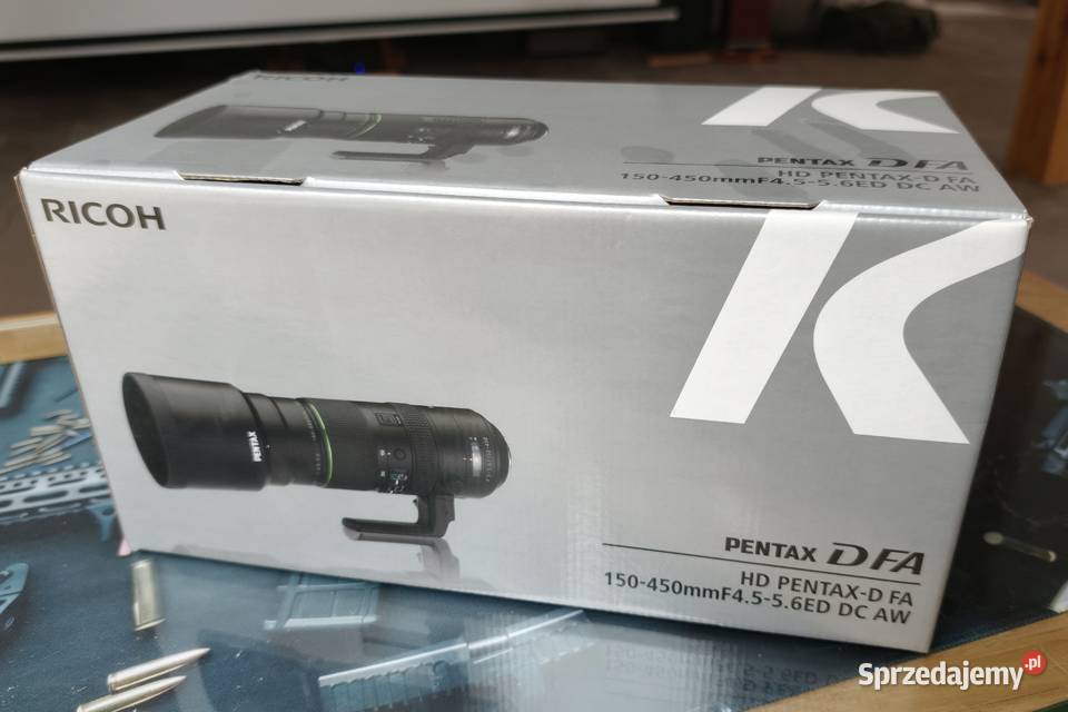 Pentax HD PENTAXD FA 150450mm f4556 ED DC AW mazowieckie Mszczonów