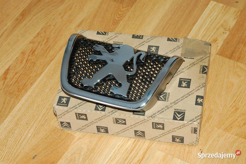 Emblemat znaczek LEW Peugeot 607 mazowieckie Gostynin