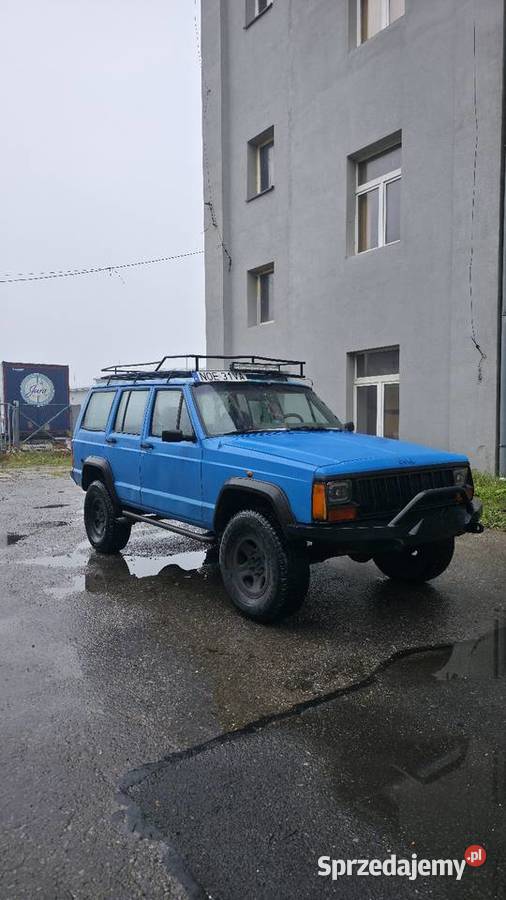Jeep Cherokee XJ 40 BG niebieski Cherokee Zawiercie