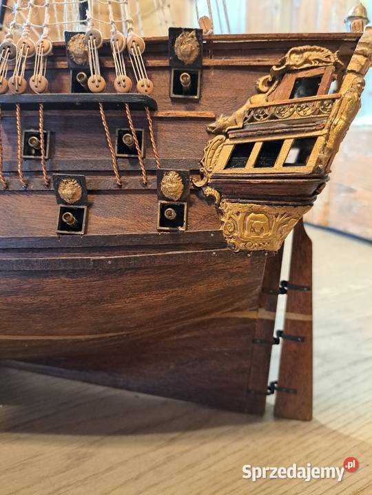 Model żaglowca szczegółowy mazowieckie