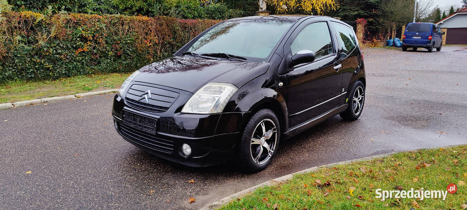 Citroen C2 0708r piękne skóry climatronic alu łódzkie Łódź