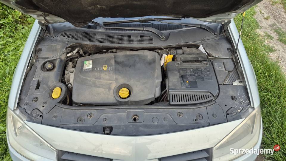 Renault Megane II 19 dCi 120 2004 uszkodzone 120KM