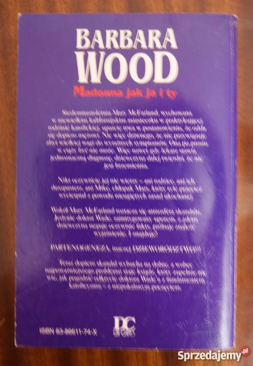 Barbara Wood Madonna ja i ty Parczew