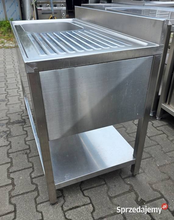 Zlew 1 Komorowy z Półką Blat Ociek Duży Zlew Nowe Skalmierzyce