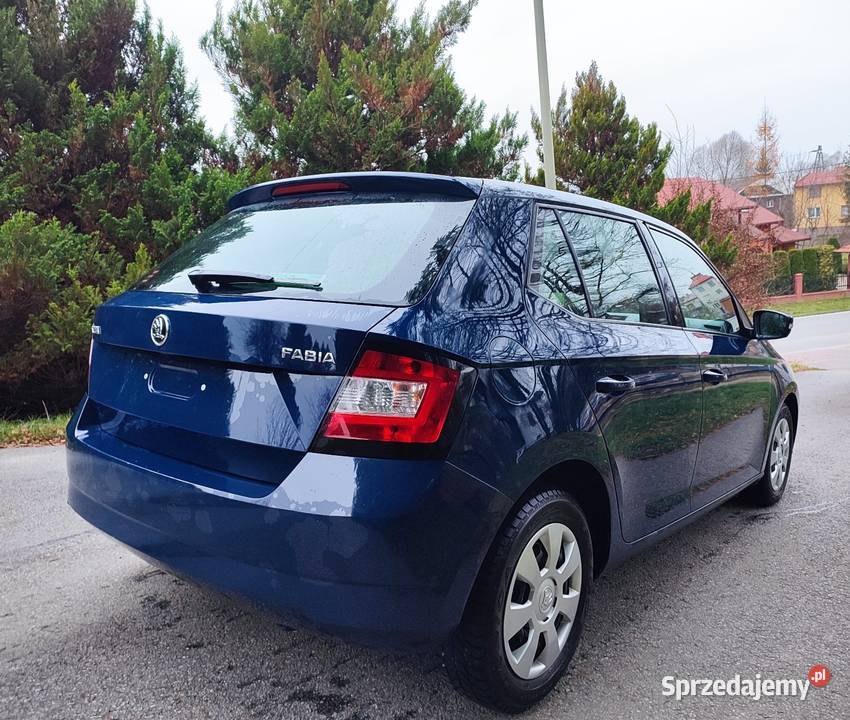 Ładna Skoda Fabia 10 MPI 2015 ten lepszy silnik Fabia Domaradz sprzedam