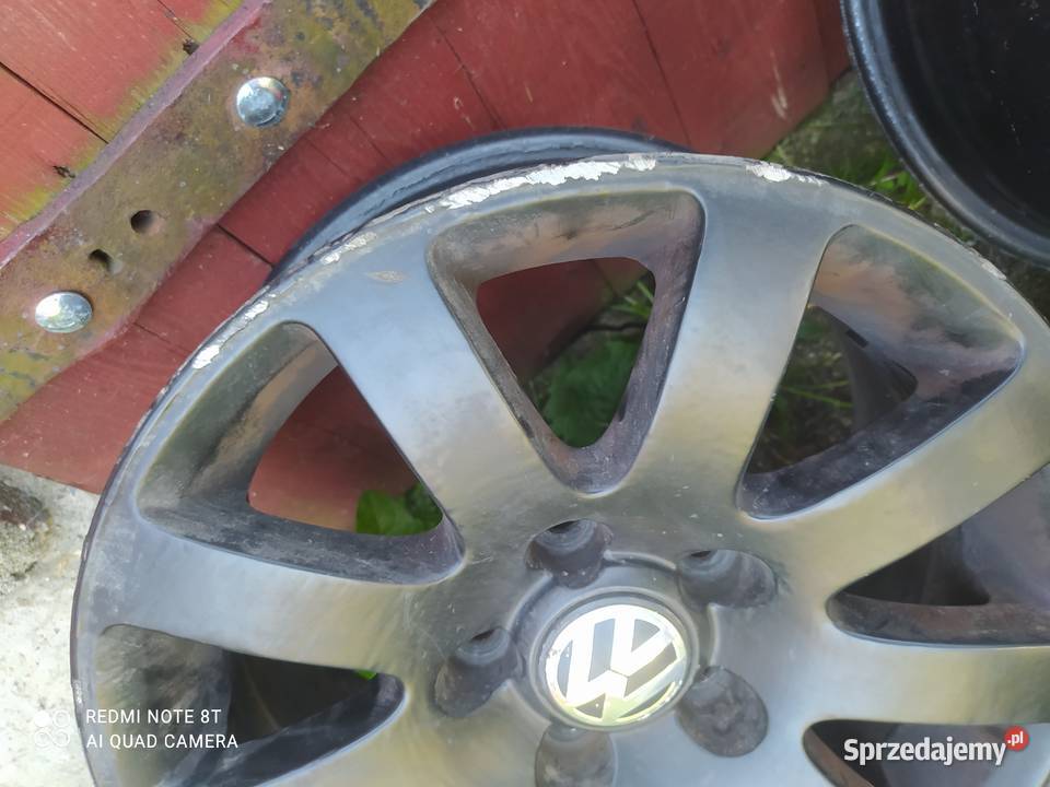 Alufelgi 15 5112 ET 37 VW Pasat B5 GOLF CADDY Rozmiar 15" Międzychód