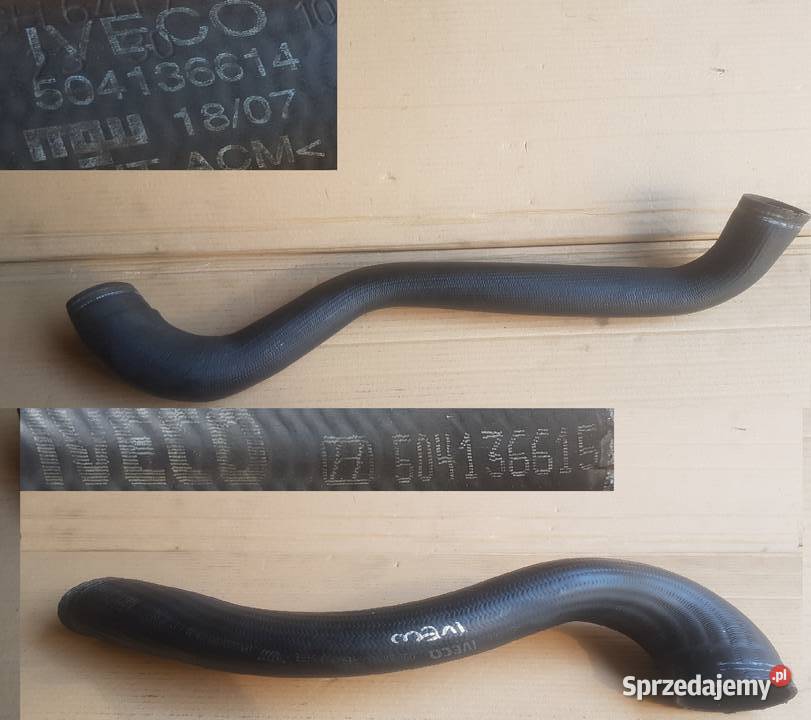 Iveco Daily 4 0611 rura wąż gumowy doładowania turbosprężarki Legnica