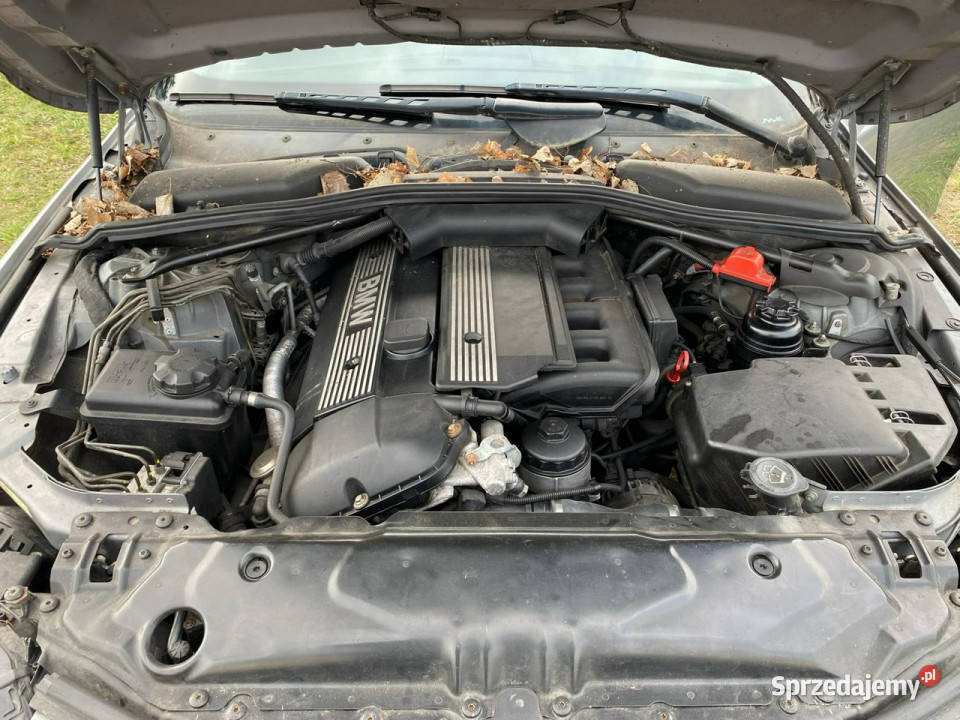 BMW 520 20 Benzyna 170 2005r Sedan XENON Skóry elektryczne lusterka Nysa