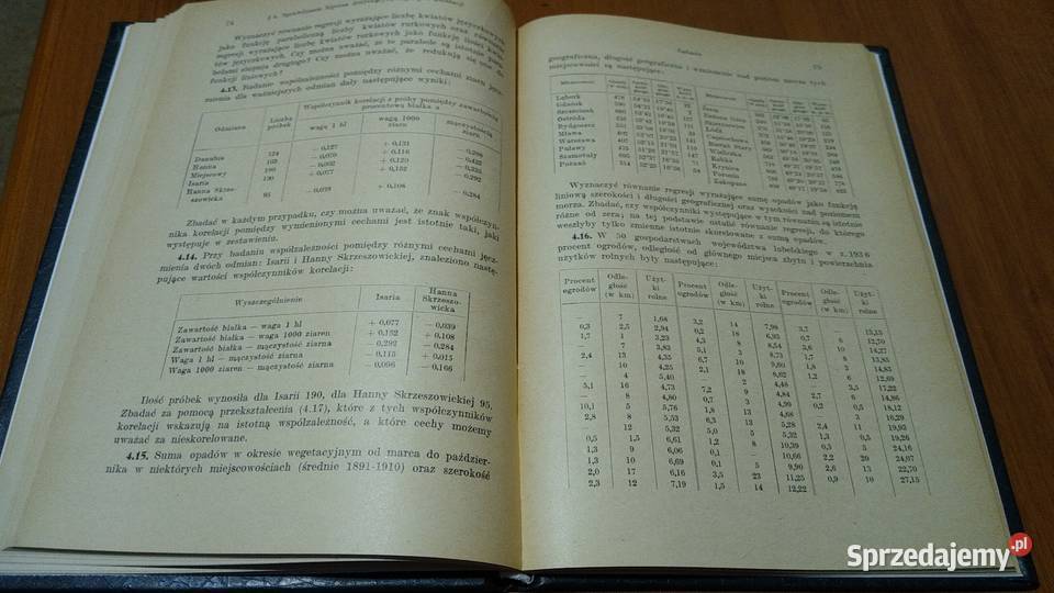 Zadania ze statystyki matematycznej Egon Gdańsk sprzedam