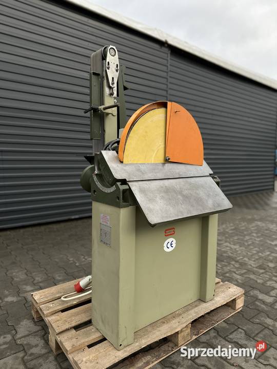 Szlifierka krawędziowa talerzowa 2w1 SAMCO DG60 Produkcja Łabuńki Pierwsze