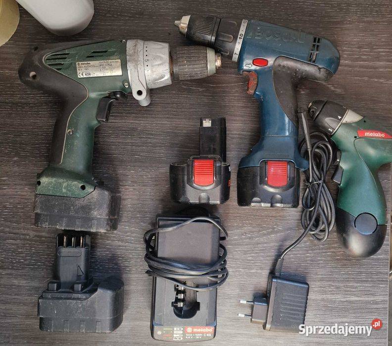 Wkrętarka metabo bosh 3 lubelskie Parczew