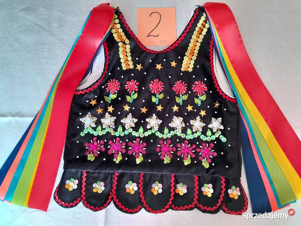 Gorsety krakowskie dziewczęce Tarnów sprzedam