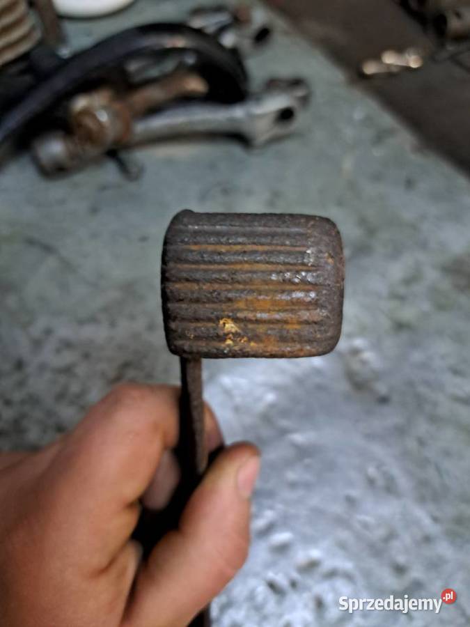 Dźwignia pedał hamulca wfm wsk 125 Cięgna sprzedam