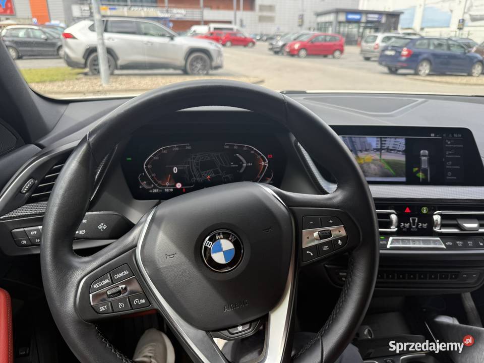BMW Seria 1 BMW 118i Luxury Line Skóra Magma Red centralny zamek Samochody osobowe Gdańsk