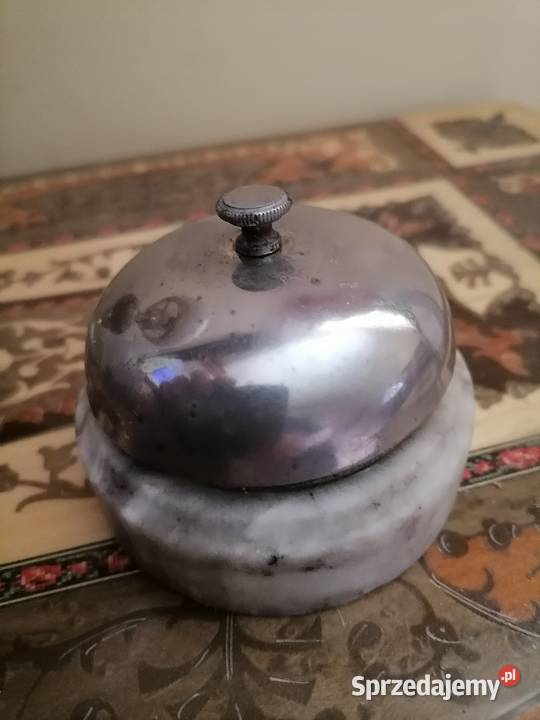 Stary dzwonek hotelowy barowy Francja ART DECO Kraków
