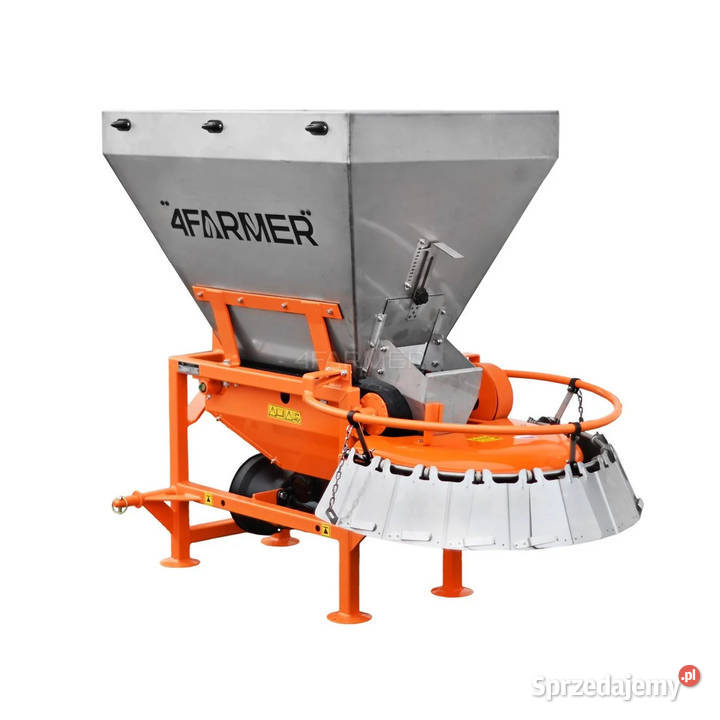 Rozsiewacz M320 4Farmer 320 l stal nierdzewna nieuszkodzony Rolnictwo Busko-Zdrój sprzedam