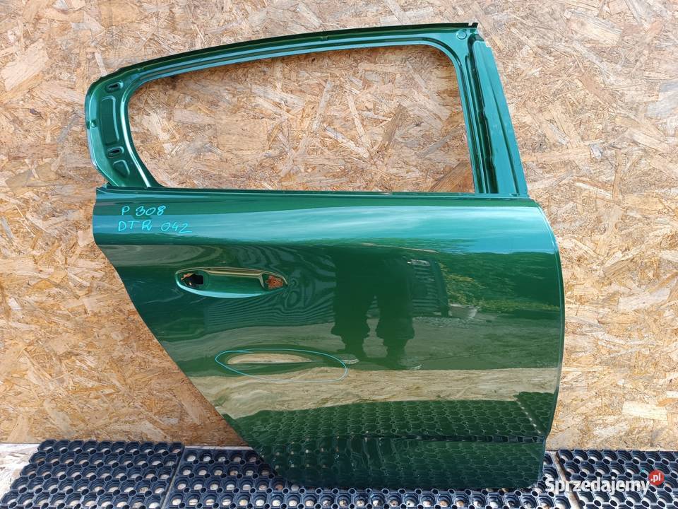 PEUGEOT 308 T9 HB DRZWI TYŁ PRAWY PRAWE osobowe Słowikowo