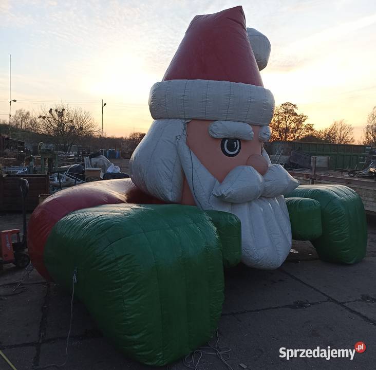 Duży mikołaj dmuchany 360m x 500m x 350m Pozostałe Szczecin