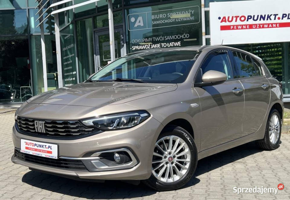 FIAT Tipo 2021r Salon ASO IWŁ Tempomat ANDROID Chorzów sprzedam