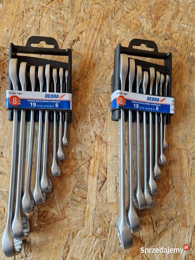 Dedra 1401 Klucze płaskooczkowe 8 Głogowa