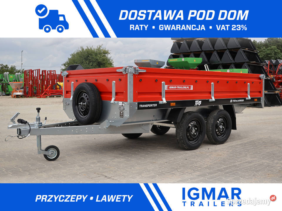 NOWA Przyczepka TEMARED TRANSPORTER 30152 Toruń