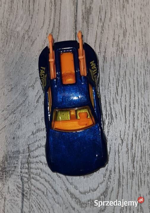 Autko samochód resorak Hot Wheels Rise N Climb pomarańczowy Łódź