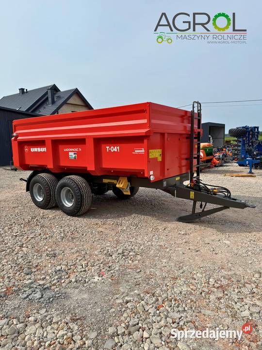 Przyczepa budowlana URSUS T 041 7t HARDOX mazowieckie