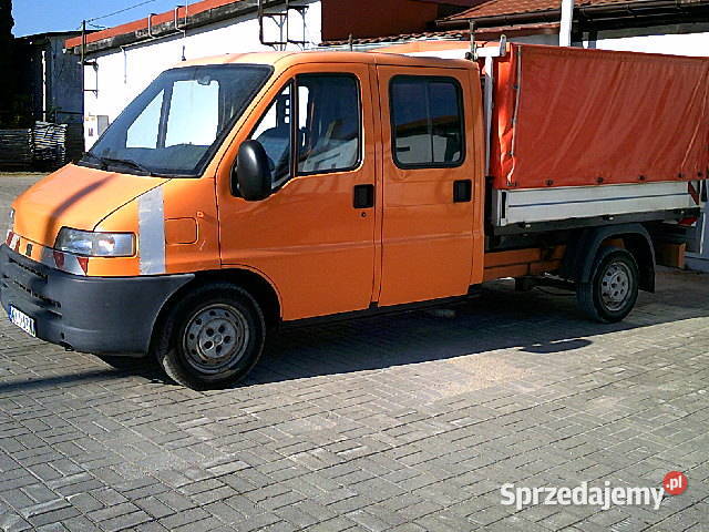Sprzedam Fita Ducato 1999r podwójna kabina - zadbany z przebiegiem 184 tyś