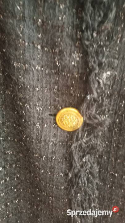 Płaszcz wiosenny czarny styl vintage Białystok