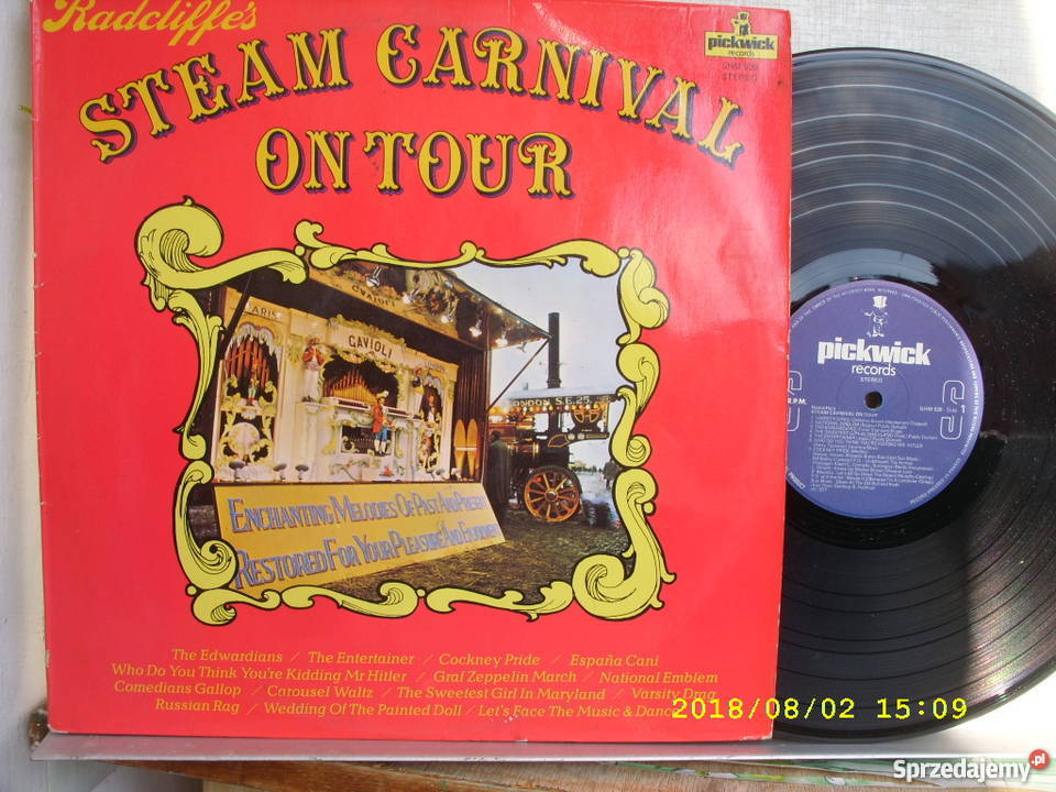 Dance Lp STEAM CARNIVAL ON TOUR England Wołów