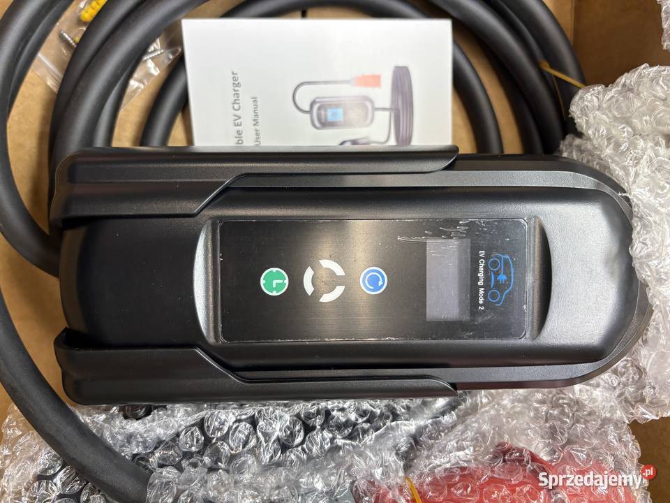 Ładowarka 16A Typ 2 11Kw Nowa 5m Ładowarki samochodowe Topolów sprzedam