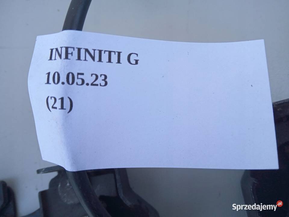 ZAMEK MASKI PRAWY LEWY INFINITI G35 G37 G25 0613