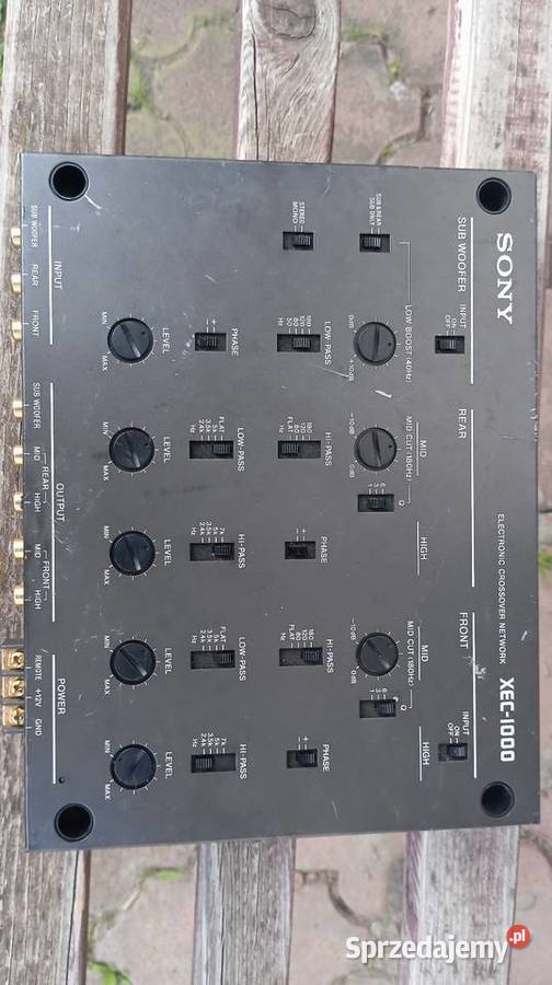 Zwrotnica aktywna Sony High end retro klasyk małopolskie Jaroszowice