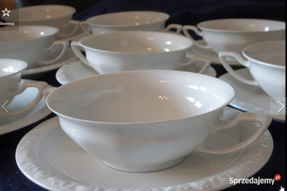 Rosenthal biala Maria 12 Bulionowek Pasym