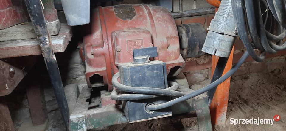 Silnik 7kw z kablem i młynek do zboża Tomaszów Lubelski