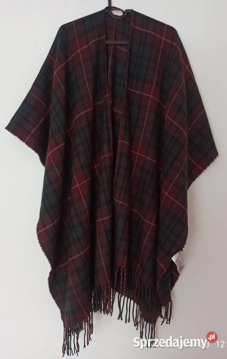 Ponczo kratę Tom Tailor One size 116 x 179 Radzyń Podlaski