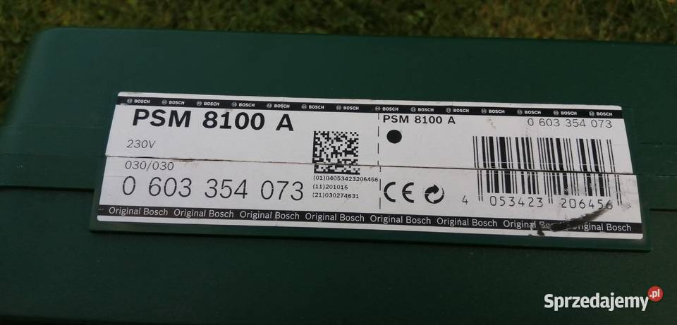 Szlifierka oscylacyjna Bosch PSM 8100 A Elektryczne Trzebinia
