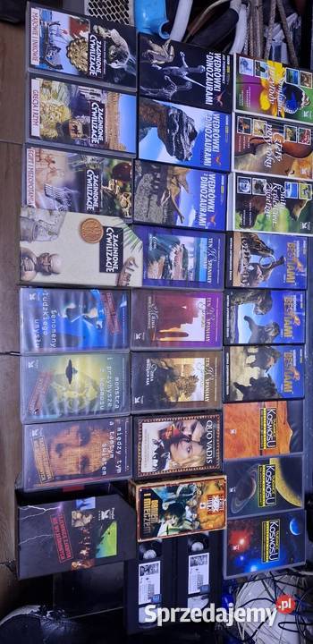 Kasety VHS z filmami orginalner małopolskie Wadowice