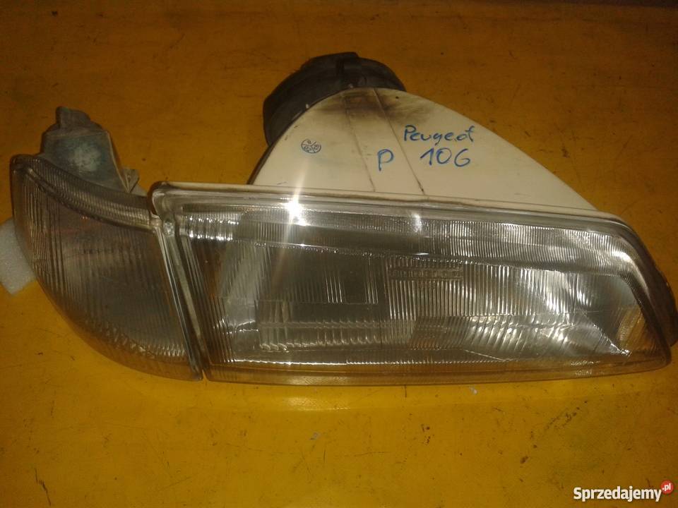 lampy przód komplet lewaprawa Peugeot 106 r9196 Piotrków Trybunalski sprzedam