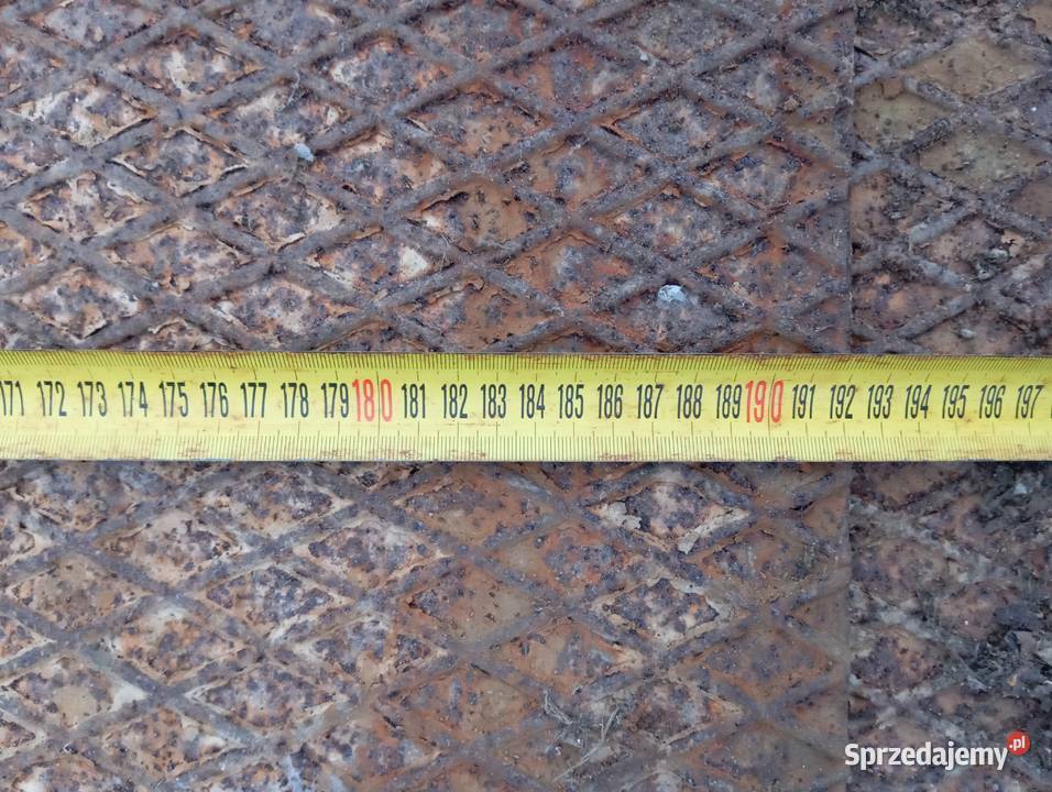Blacha ryflowana 9mm wielkopolskie Skulsk sprzedam