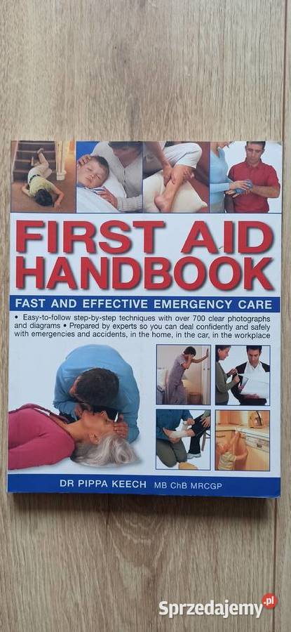 First aid handbook dr Pippa Keech Kraków