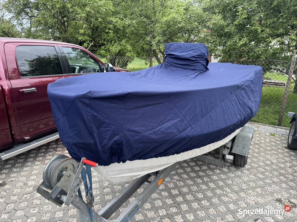 Łódź motorowa 50 z przyczepą mazowieckie Marki