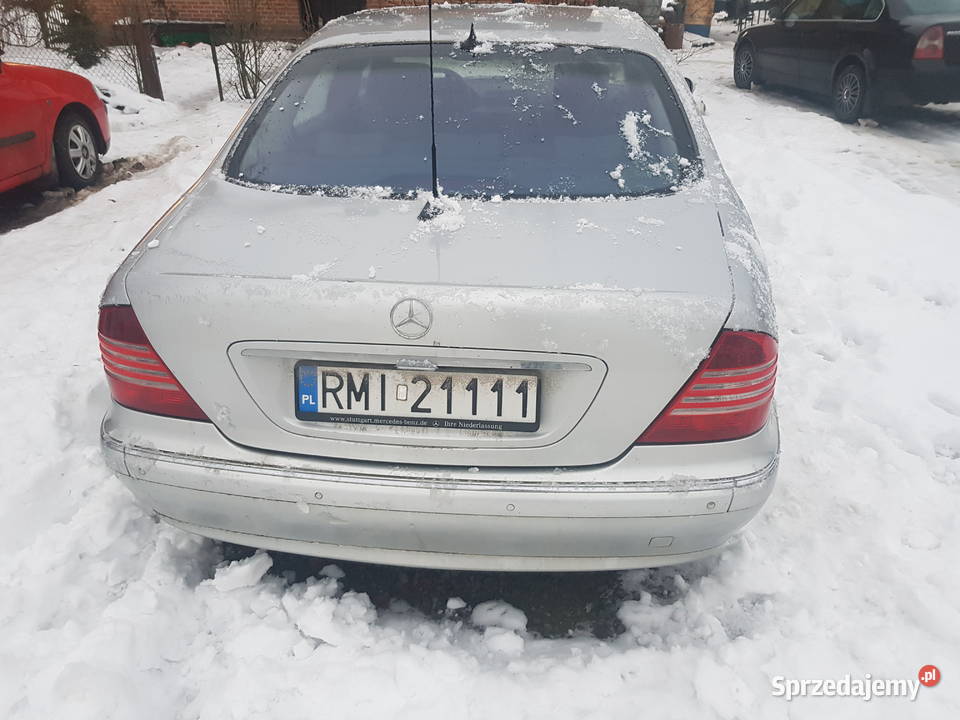 Mercedes w220 KlasaS uszkodzony Mielec