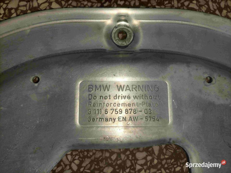 Płyta usztywniająca podwozia BMW E60 E61 550i M5 Wzmocnienia, belki i wsporniki sprzedam