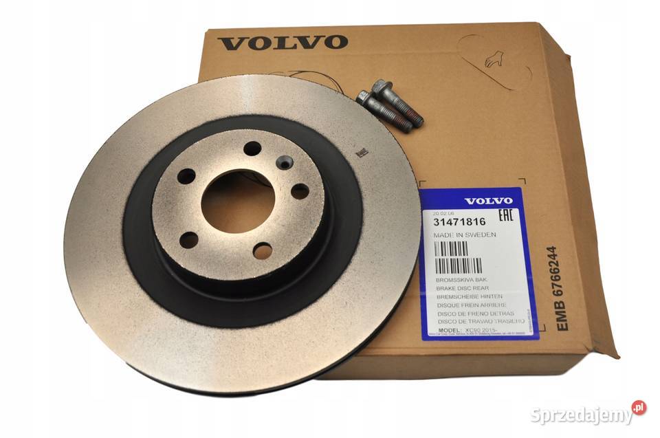 VOLVO S90 V90 XC90 tarcze hamulcowe tyl 2 OE Bielany Wrocławskie