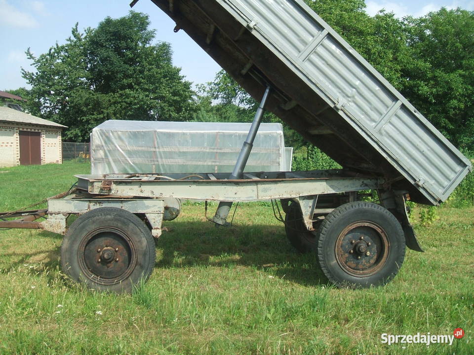 Przyczepa wywrotka 3 strony D47 ładowność 45 t Lublin