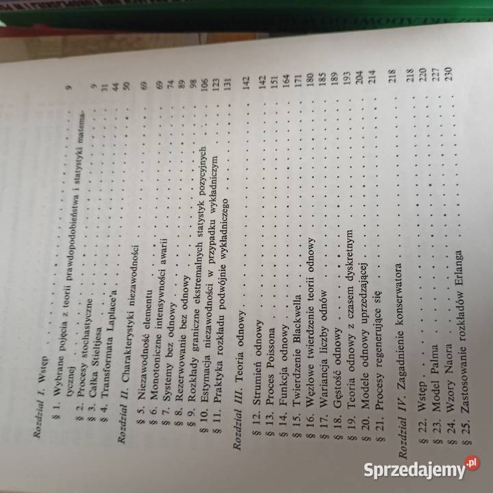 Zarys teorii odnowy i niezawodności książki pomorskie Gdańsk