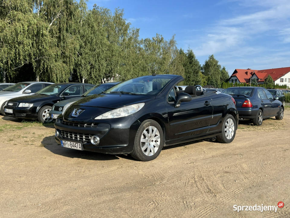 Peugeot 207 CC 16 Benzyna 120 2008r Z Sprawną Warszawa