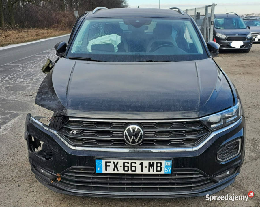 Volkswagen TRoc R line automat 15 Tsi 68tyskm I światła do jazdy dziennej wielkopolskie