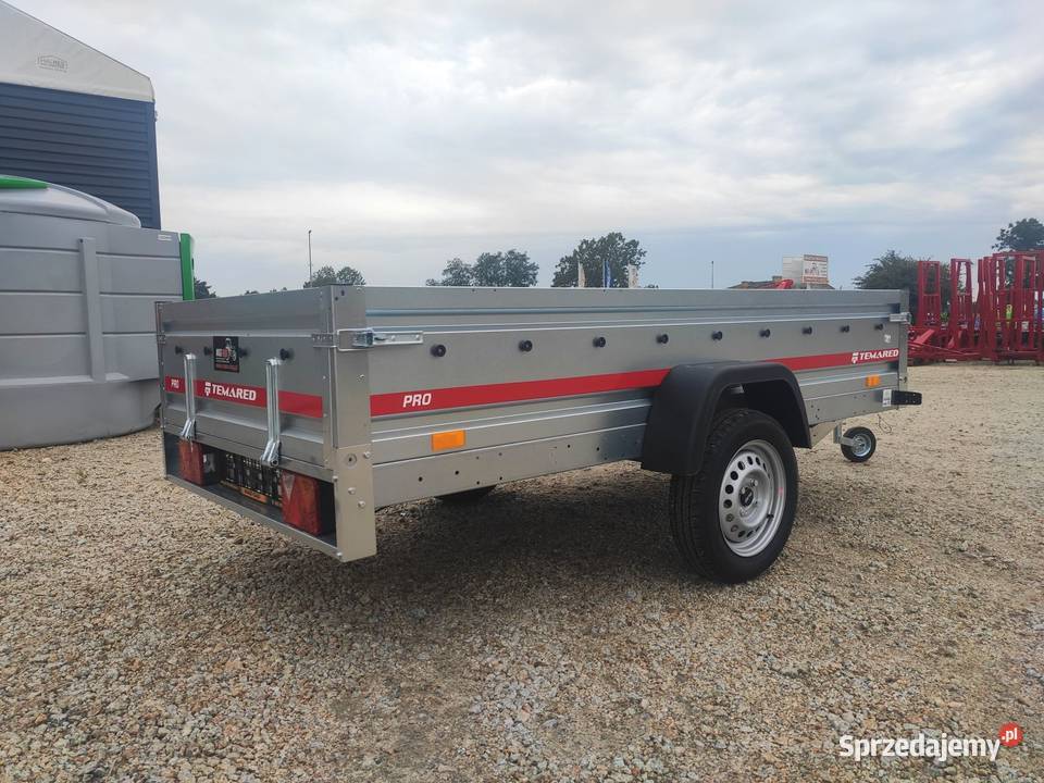 Przyczepka samochodowa Temared PRO 2612R 544kg Białystok